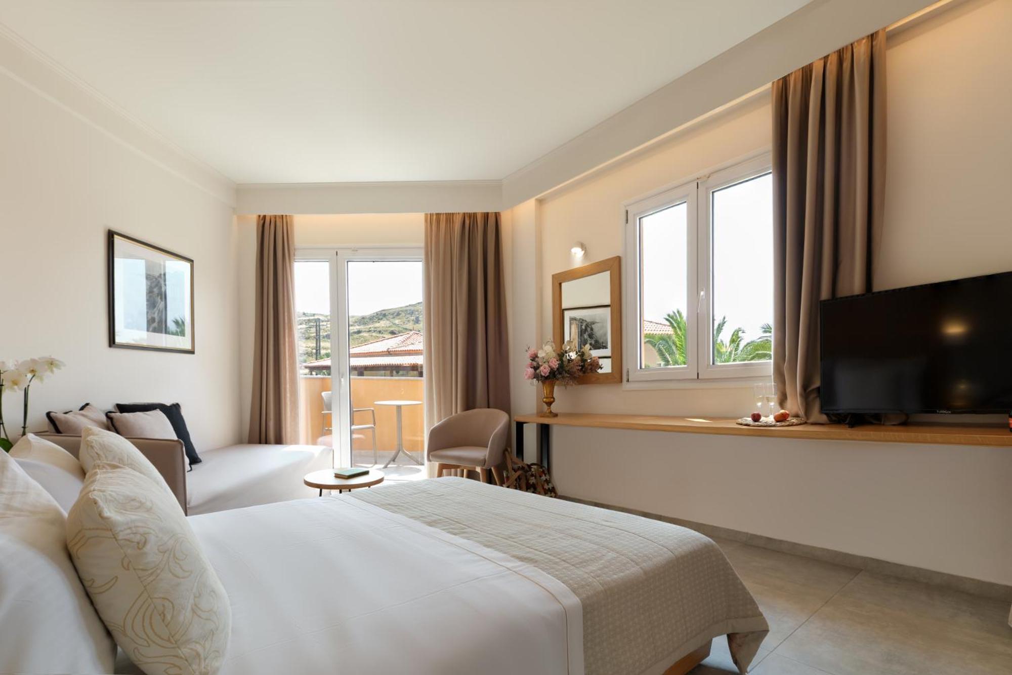 Aphrodite Hotel Mithimna Extérieur photo